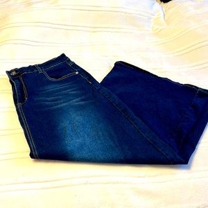 NWOT Long Jean Skirt